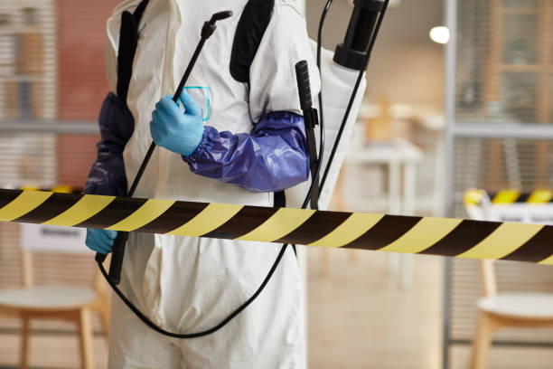 Professional Hoarding Cleanup technician working in Woodbine, IA
